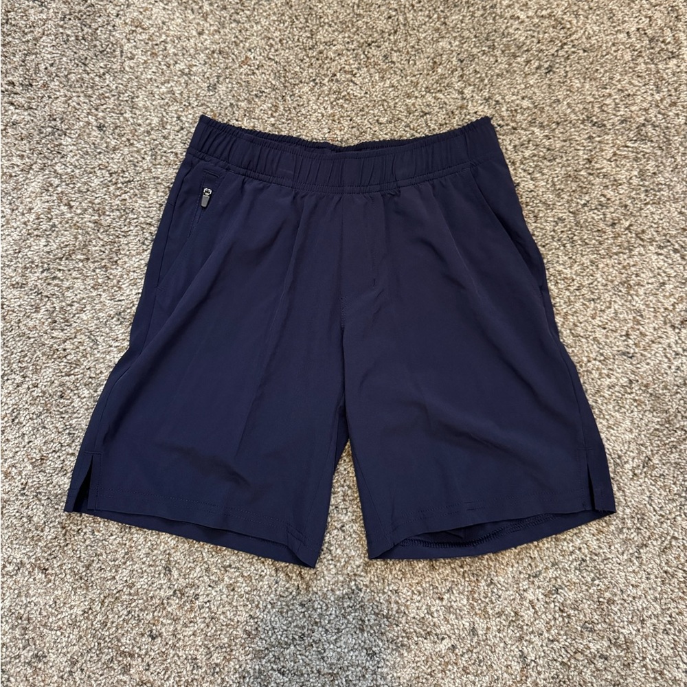 Kids Navy Blue Shorts size M (8)